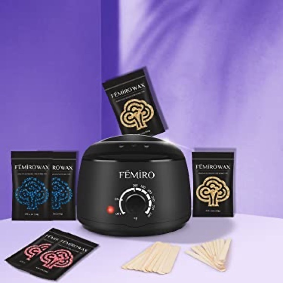 Wax Warmer - Femiro Hair Removal Home Waxing Kit - Picture 1 of 8